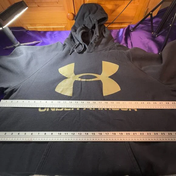 📌Under Armour Rival Fleece Cotton Blend Sport Style Hoodie 5XL/5TG/5EG - Picture 8 of 15